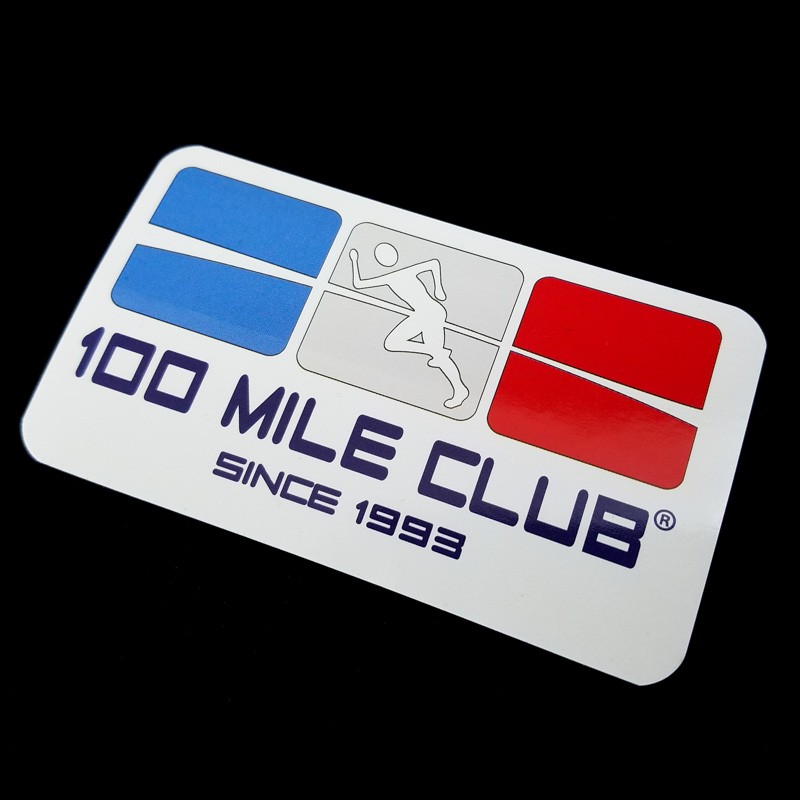 100 Mile Club® Sticker