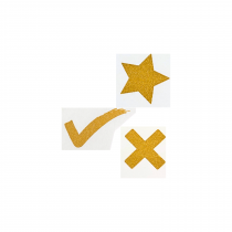 Iron On Check Marks (And More!)