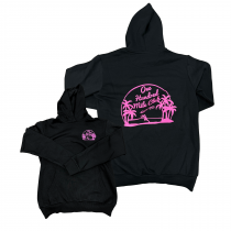 100 Mile Club® Retro Pink California Hoodie