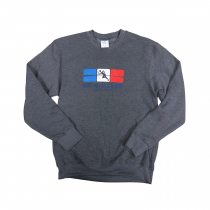 100 Mile Club® Logo Crewneck - Dark Heather Grey