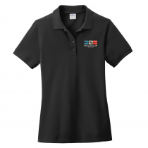 Women's Black Polo Shirt
