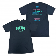 Run Like a Kid Tee - Navy
