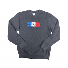 100 Mile Club® Logo Crewneck - Dark Heather Grey
